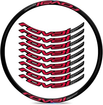 Amazon | 自転車ホイールステッカー R.O.V.A.L SL炭素 MTBホイール